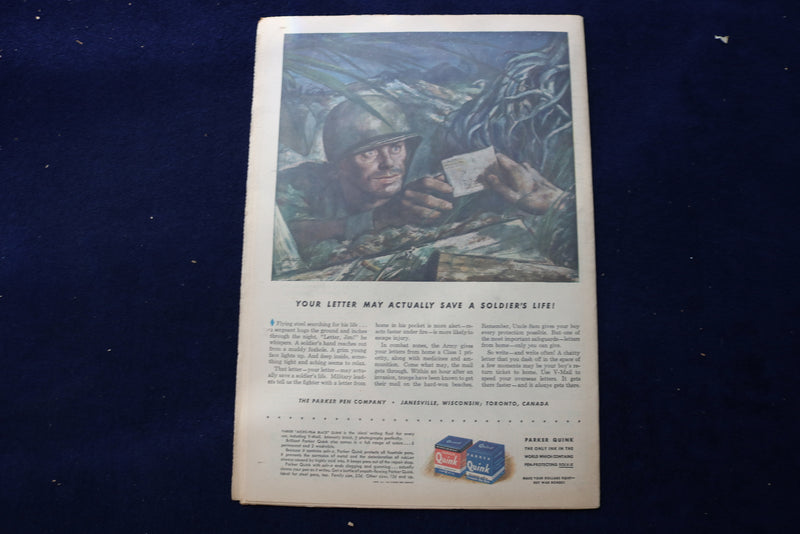1944 JUNE 4 AMERICAN WEEKLY MAGAZINE - ZODIAC GIRLS - GEEMINI COVER - E 22693