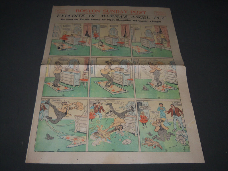 1905 APRIL 2 BOSTON SUNDAY POST COLOR COMICS SECTION - NP 2823