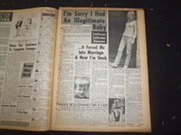 1966 AUGUST 1 MIDNIGHT NEWSPAPER - HAMMERS NAILS INTO HIS HANDS - NP 7366