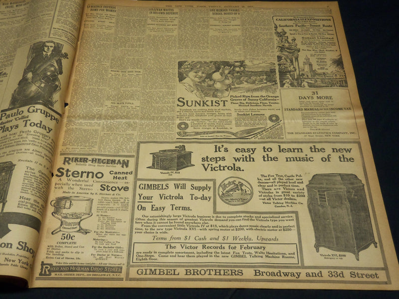 1915 JANUARY 29 NEW YORK TIMES - STRIKE HEADS SEE MR. ROCKEFELLER - NT 7827