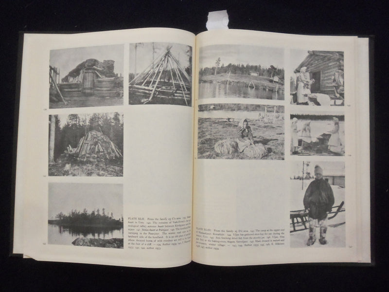1982 THE SKOLT LAPP COMMUNITY SUENJELSIJD HARDCOVER BOOK - KARL NICKUL - KD 8851