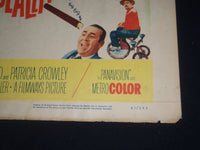 1963 THE WHEELER DEALERS 1/2 SHEET MOVIE POSTER-JAMES GARNER, LEE REMICK- P 441