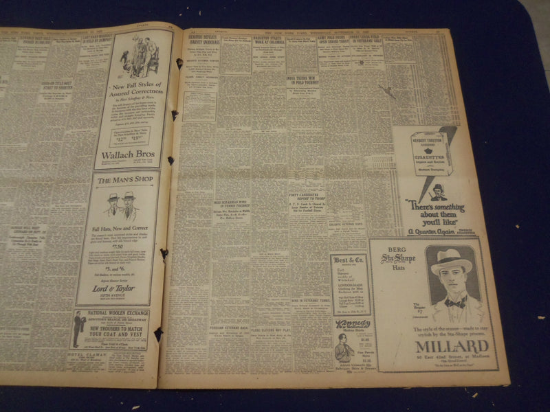 1923 SEP 12 NEW YORK TIMES - ZR-1 ENCIRCLES CITY IN 12 HOUR FIGHT - NT 9356