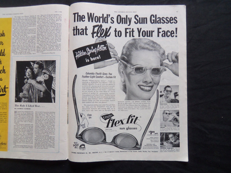 1950 JULY 1 THE SATURDAY EVENING POST MAGAZINE - ILLUSTRATED COVER - SP 1831