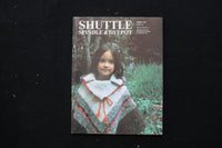 1977 SPRING SHUTTLE SPINDLE & DYEPOT MAGAZINE - EILEEN JUICO COVER - SP 4191L