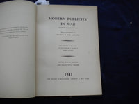 1941 MODERN PUBLICITY IN WAR HARDCOVER BOOK EDITED BY F. A. MERCER - KD 8000
