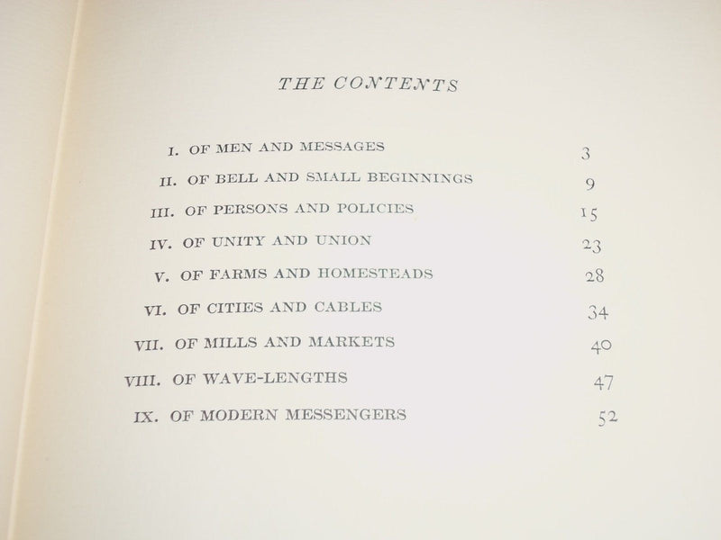 1926 THE TELEPHONE IDEA BOOK BY ARTHUR POUND - GREAT INFORMATION - KD 1881