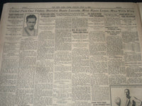 1927 JULY 1 NEW YORK TIMES - BYRD FLIES FOR HOURS IN FOG IN FRANCE - NT 7308