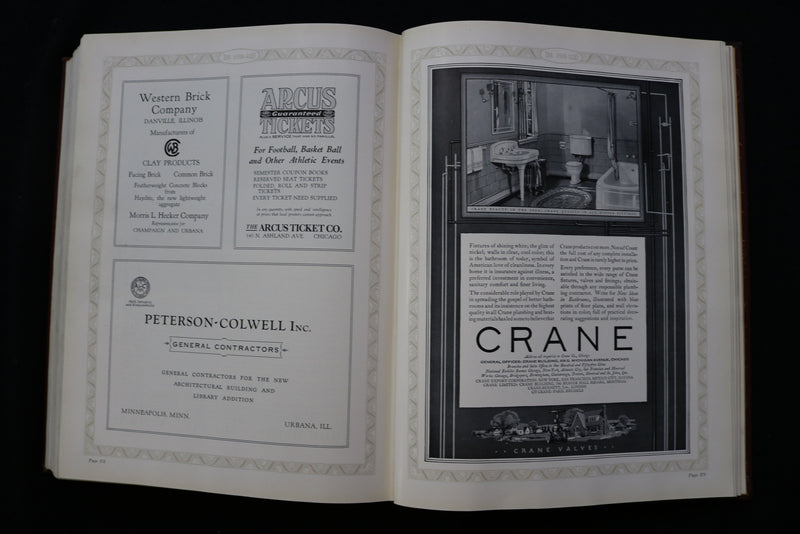 1928 THE ILLIO UNIVERSITY OF ILLINOIS YEARBOOK - URBANA-CHAMPAIGN, IL - YB 3533