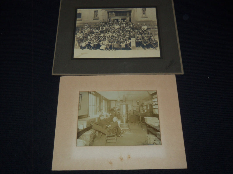 ASSORTED LOT OF MOUNTED PHOTOS - 9 PIECES - #190
