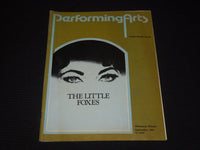 1981 SEPTEMBER PERFORMING ARTS MAGAZINE - THE LITTLE FOXES COVER - E 15961