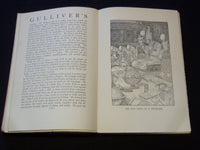 1909-1913 LOUIS RHEAD ILLUSTRATED BOOK LOT OF 2 - GULLIVER'S TRAVEL - KD 7809