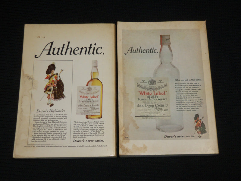 1971-1972 ILLUSTRATED DIGEST OF PRO FOOTBALL LOT OF 2 - SOFTCOVER - O 2908A
