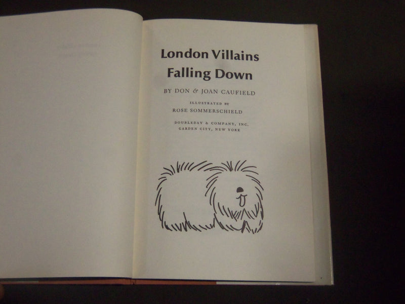 1969 LONDON VILLIANS FALLING DOWN BY DON & JOAN CAUFIELD FIRST EDN - KD 4189