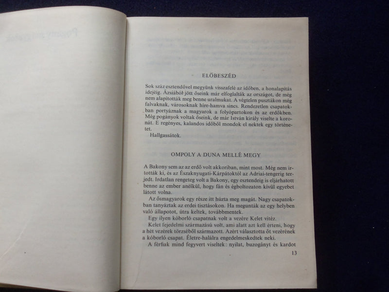 1981 A TISZA FIA HARDCOVER BOOK BY KRUDY GYULA - HUNGARIAN TEXT - KD 8791