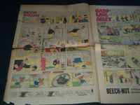 1933 AUGUST 27 SAN FRANCISCO CHRONICLE SUNDAY COLOR COMICS - NP 3730