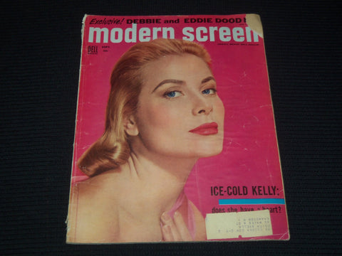 1955 SEPTEMBER MODERN SCREEN MAGAZINE - GRACE KELLY COVER - E 12276