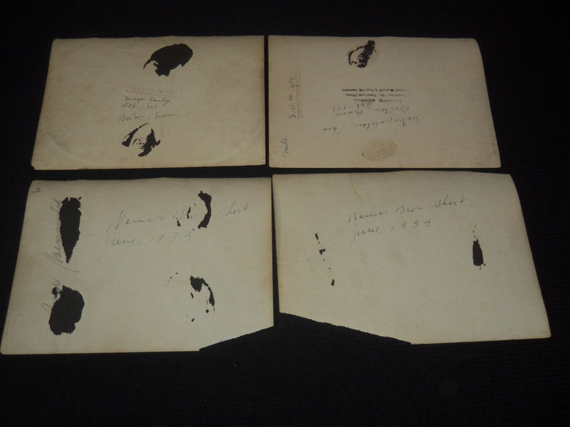 1933 ORIGINAL MUSICAL PHOTOS LOT OF 4 - JOHNNY PULEO - 8x10 - #140