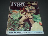 1942 OCTOBER 24 THE SATURDAY EVENING POST MAGAZINE - ILLUSTRATED COVER - SP 396