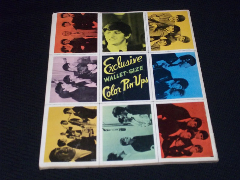 THE BEATLES MEET DAVE CLARK 5 MAGAZINE - THE BEATLES FRONT COVER - E 16079