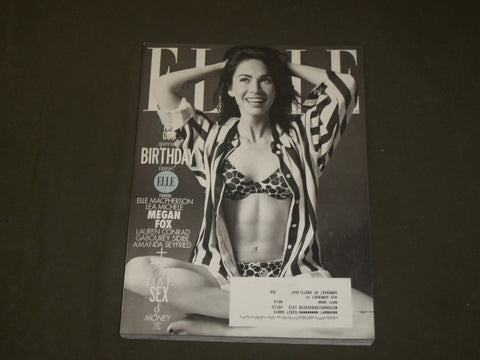 2010 OCTOBER ELLE MAGAZINE - MEGAN FOX COVER - B 1864