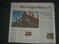 2019 OCTOBER 14 NEW YORK TIMES - KURDS FORGE AN ALLIANCE WITH THE SYRIAN REGIME