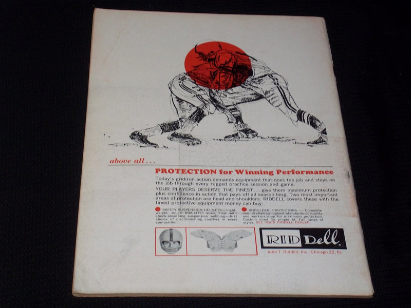 1964 APRIL COACH & ATHLETE MAGAZINE - MABRY & CLIFF BUCHHOLZ TRINITY - E 3077