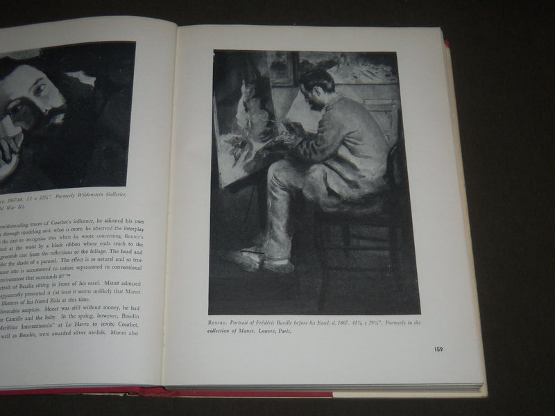 1955 THE HISTORY OF IMPRESSIONISM BY JOHN REWALD BOOK - NICE PRINTS - I 1016