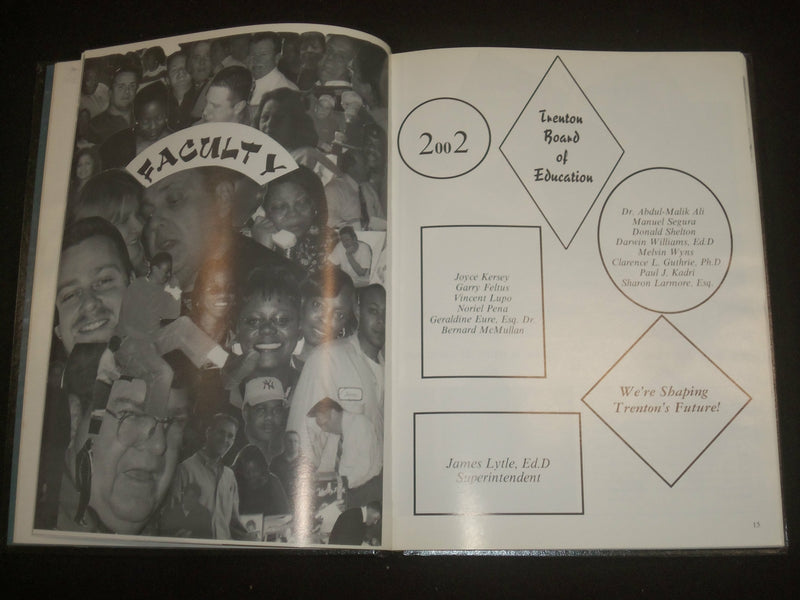 2002 DAYLIGHT/TWILIGHT HIGH SCHOOL YEARBOOK - TRENTON, NEW JERSEY - YB 2131