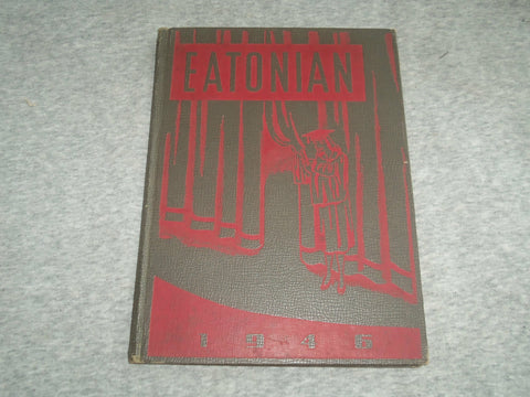1946 EATONIAN EATON RAPIDS HIGH SCHOOL YEARBOOK - EATON RAPIDS, MI - YB 2568