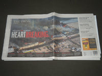 2013 SEPTEMBER 13 THE PRESS NEWSPAPER - SEASIDE HEIGHTS INFERNO - NP 2554