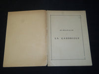 1911 ALMANACH DE LA GAUDRIOLE BOOK - FRENCH - NICE ILLUSTRATIONS - J 5476
