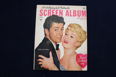 1952 SPRING SCREEN ALBUM MAGAZINE-FARLEY GRANGER-SHELLEY WINTERS COVER - E 12782