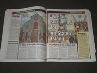 2012 NOVEMBER 2 NY DAILY NEWS NEWSPAPER - EMPTY - HURRICANE SANDY - NP 2546