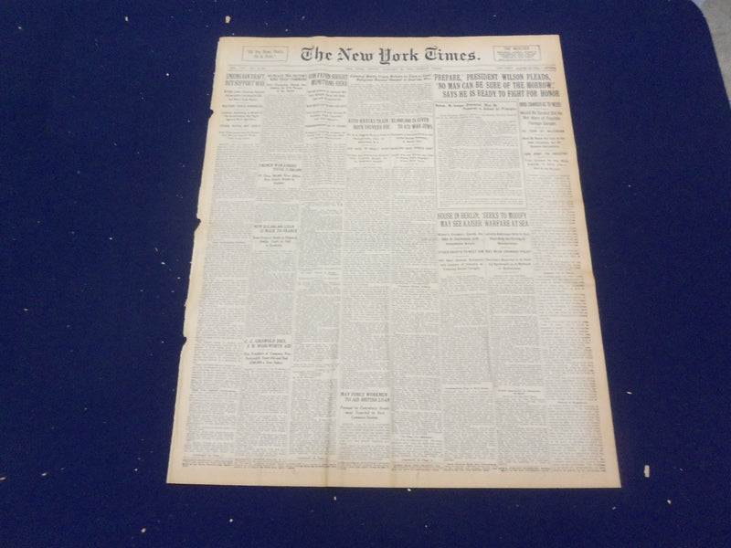 1916 JANUARY 28 NEW YORK TIMES - 