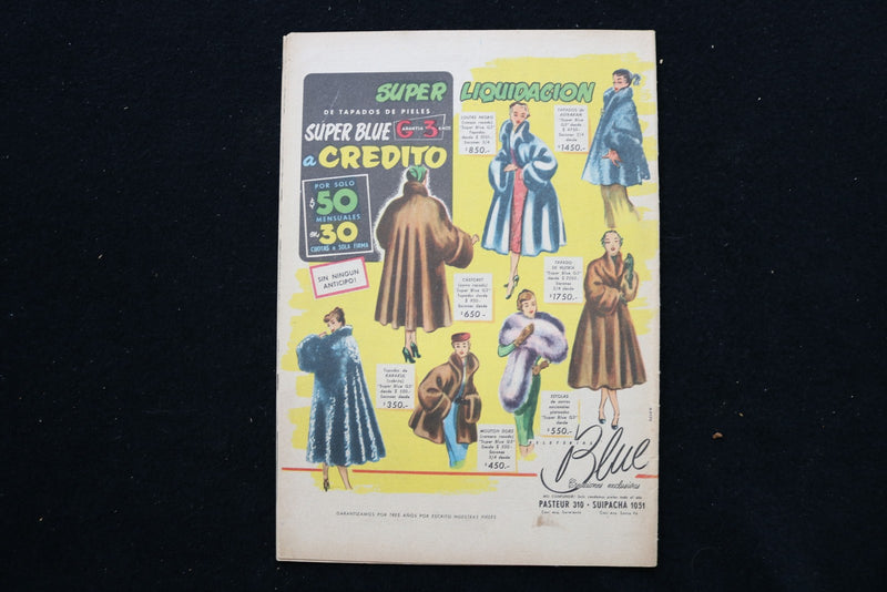 1955 JULY 28 CINE AVENTURAS MAGAZINE - FERNANDO LAMAS COVER - E 25369