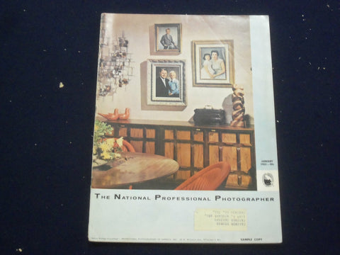1962 JANUARY NATIONAL PROFESSIONAL PHOTOGRAPHER - PHOTOS & ARTICLES - ST 6624