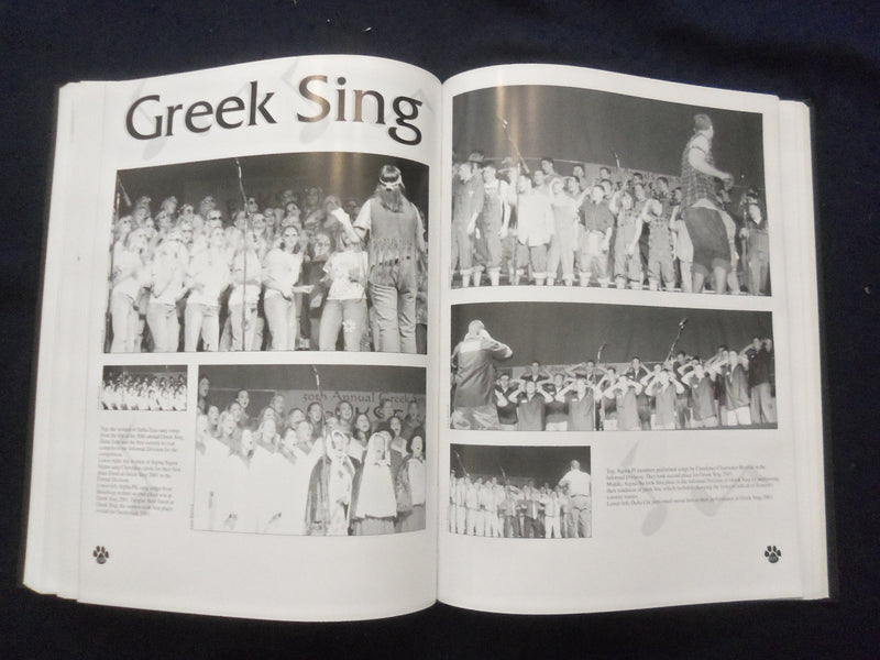 2000-2001 WARBLER EASTERN ILLINOIS STATE COLLEGE YEARBOOK-CHARLESTON, IL-YB 3319