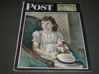 1945 MAY 5 THE SATURDAY EVENING POST MAGAZINE - ILLUSTRATED COVER - SP 352