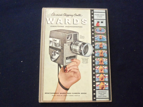 1960 MONTGOMERY WARD CAMERA BOOK CATALOG - HARDCOVER - R 96W