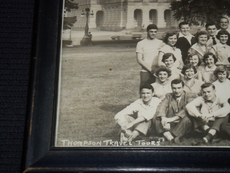 1951 OLD FORGE HIGH SCHOOL CLASS PHOTO - FRAMED - 21x13 - #207