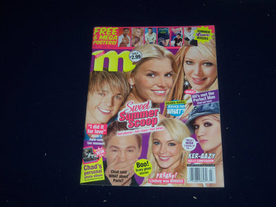 2005 JULY M-TEEN MAGAZINE - JESSICA SIMPSON, LINDSAY LOHAN COVER - SP 3923