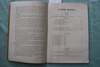 1929 D. C. WISMER PAPER MONEY ISSUED IN U.S. PRICE LIST -SOFTCOVER BOOK - K 3307