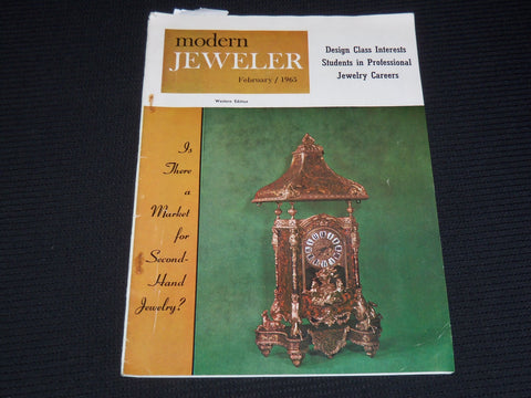 1965 FEBRUARY MODERN JEWELER MAGAZINE - DICK BUTKUS - WESTERN EDITION - J 9899