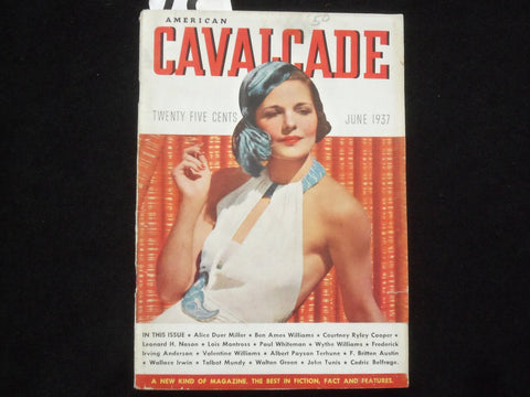 1937 JUNE AMERICAN CAVALCADE MAGAZINE - STORY BY ALICE DUER MILLER - J 9979