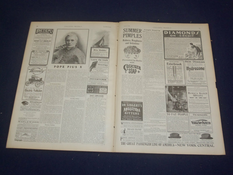 1903 AUGUST 15 COLLIER'S MAGAZINE-BONDS OF DISCIPLINE BY RUDYARD KIPLING-ST 6675