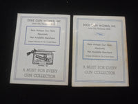 1973-1976 DIXIE GUN WORKS CATALOG - LOT OF 2 - O 2136K