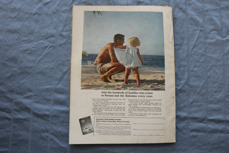 1963 JULY YACHTING MAGAZINE - RACING AND CRUISING COVER - E 9456