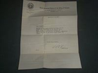 1937 NEWARK NJ THIRD CRIMINAL COURT STAMPED ENVELOPES & LETTERS LOT OF 6- O 1164