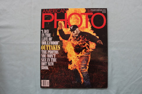 1993 JAN/FEB AMERICAN PHOTO MAGAZINE - HOLLYWOOD OUTTAKES COVER - E 19671